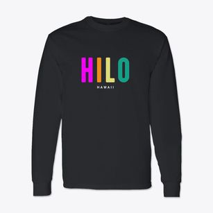 Hilo Hawaii Color Pop Classic Long Sleeve T-Shirt