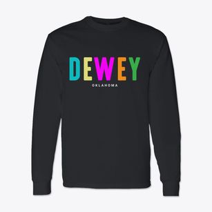 Dewey Oklahoma Color Pop Classic Long Sleeve T-Shirt