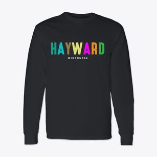 Hayward Wisconsin Color Pop Classic Long Sleeve T-Shirt