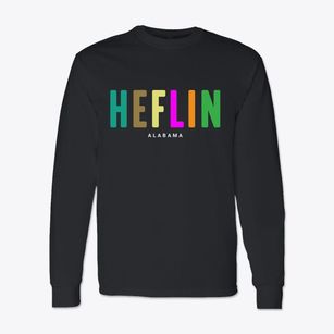 Heflin Alabama Color Pop Classic Long Sleeve T-Shirt