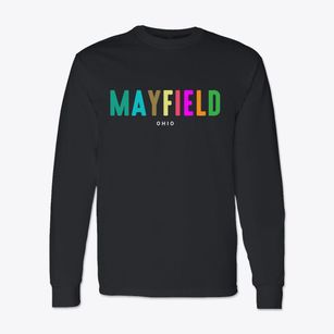Mayfield Ohio Color Pop Classic Long Sleeve T-Shirt