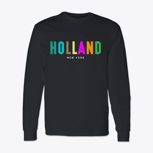 Holland New York Color Pop Classic Long Sleeve T-Shirt