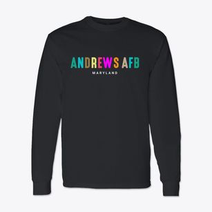 Andrews Afb Maryland Color Pop Classic Long Sleeve T-Shirt