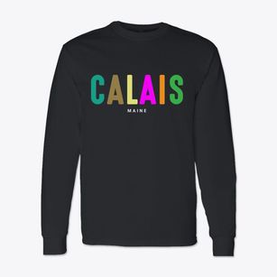 Calais Maine Color Pop Classic Long Sleeve T-Shirt