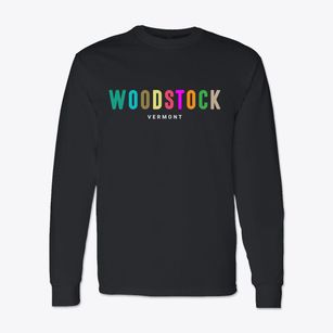 Woodstock Vermont Color Pop Classic Long Sleeve T-Shirt