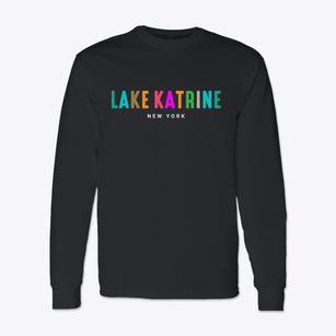 Lake Katrine New York Color Pop Classic Long Sleeve T-Shirt