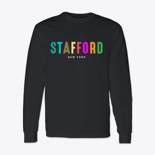 Stafford New York Color Pop Classic Long Sleeve T-Shirt