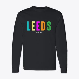 Leeds Maine Color Pop Classic Long Sleeve T-Shirt