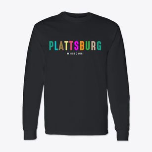 Plattsburg Missouri Color Pop Classic Long Sleeve T-Shirt