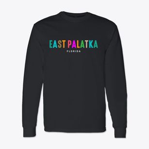 East Palatka Florida Color Pop Classic Long Sleeve T-Shirt