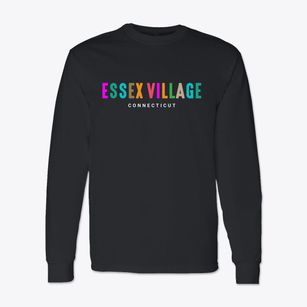 Essex Village Connecticut Color Pop Classic Long Sleeve T-Shirt