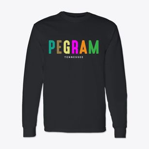 Pegram Tennessee Color Pop Classic Long Sleeve T-Shirt