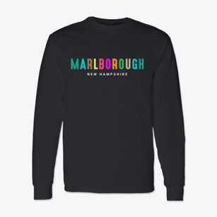 Marlborough New Hampshire Color Pop Classic Long Sleeve T-Shirt