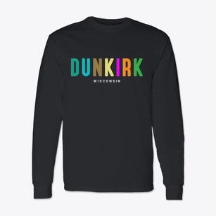 Dunkirk Wisconsin Color Pop Classic Long Sleeve T-Shirt