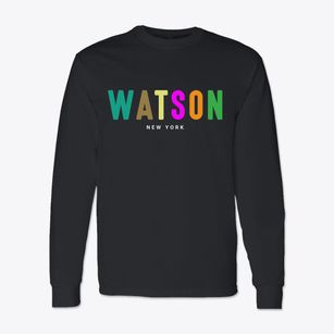 Watson New York Color Pop Classic Long Sleeve T-Shirt