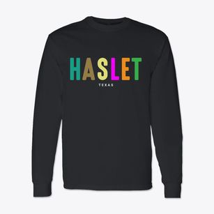 Haslet Texas Color Pop Classic Long Sleeve T-Shirt
