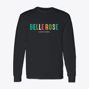 Belle Rose Louisiana Color Pop Classic Long Sleeve T-Shirt