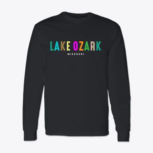 Lake Ozark Missouri Color Pop Classic Long Sleeve T-Shirt