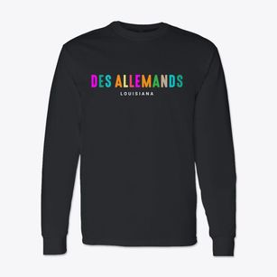 Des Allemands Louisiana Color Pop Classic Long Sleeve T-Shirt