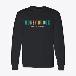 Honey Brook Pennsylvania Color Pop Classic Long Sleeve T-Shirt