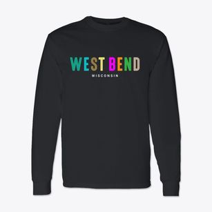 West Bend Wisconsin Color Pop Classic Long Sleeve T-Shirt