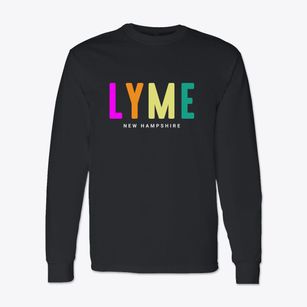 Lyme New Hampshire Color Pop Classic Long Sleeve T-Shirt