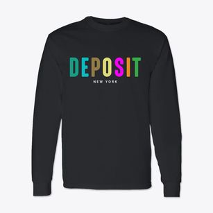 Deposit New York Color Pop Classic Long Sleeve T-Shirt