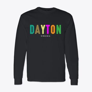 Dayton Virginia Color Pop Classic Long Sleeve T-Shirt