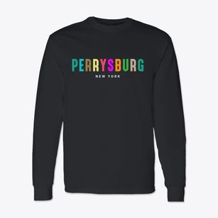 Perrysburg New York Color Pop Classic Long Sleeve T-Shirt