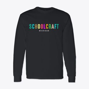 Schoolcraft Michigan Color Pop Classic Long Sleeve T-Shirt