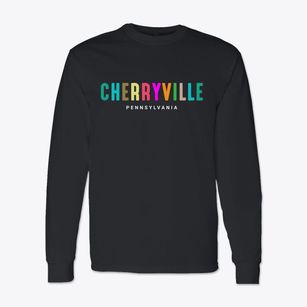 Cherryville Pennsylvania Color Pop Classic Long Sleeve T-Shirt