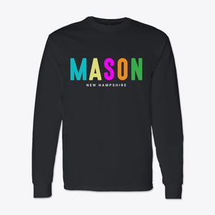 Mason New Hampshire Color Pop Classic Long Sleeve T-Shirt