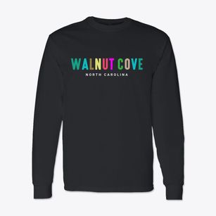 Walnut Cove North Carolina Color Pop Classic Long Sleeve T-Shirt