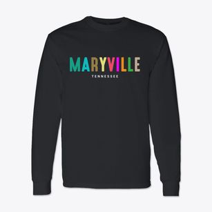 Maryville Tennessee Color Pop Classic Long Sleeve T-Shirt