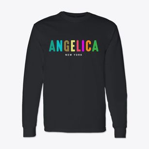 Angelica New York Color Pop Classic Long Sleeve T-Shirt