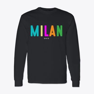 Milan Ohio Color Pop Classic Long Sleeve T-Shirt