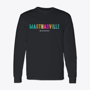 Marthasville Missouri Color Pop Classic Long Sleeve T-Shirt