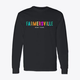 Farmersville New York Color Pop Classic Long Sleeve T-Shirt