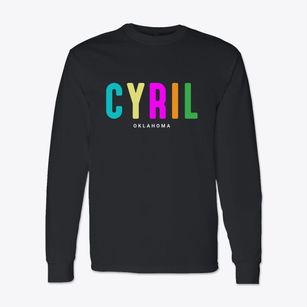 Cyril Oklahoma Color Pop Classic Long Sleeve T-Shirt