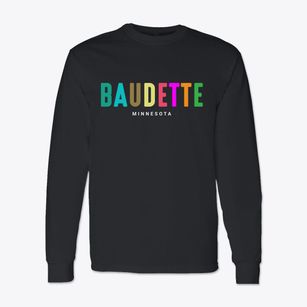 Baudette Minnesota Color Pop Classic Long Sleeve T-Shirt
