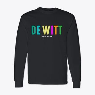 De Witt New York Color Pop Classic Long Sleeve T-Shirt