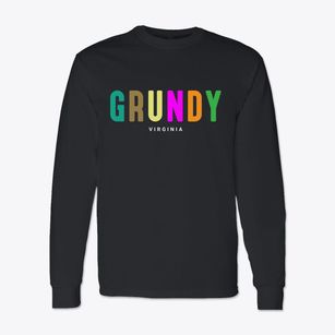 Grundy Virginia Color Pop Classic Long Sleeve T-Shirt