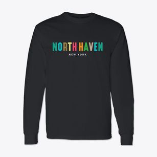 North Haven New York Color Pop Classic Long Sleeve T-Shirt