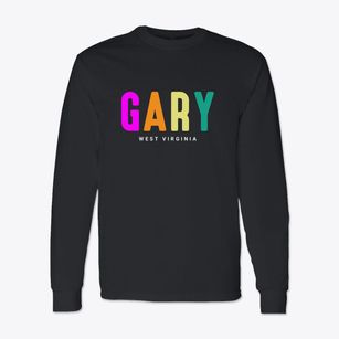 Gary West Virginia Color Pop Classic Long Sleeve T-Shirt