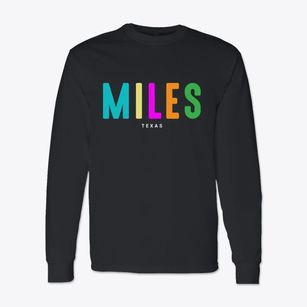 Miles Texas Color Pop Classic Long Sleeve T-Shirt