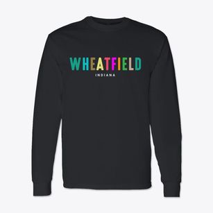 Wheatfield Indiana Color Pop Classic Long Sleeve T-Shirt