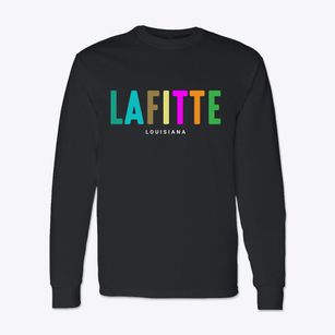 Lafitte Louisiana Color Pop Classic Long Sleeve T-Shirt