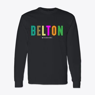 Belton Missouri Color Pop Classic Long Sleeve T-Shirt