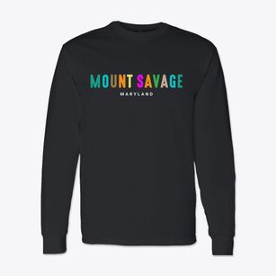 Mount Savage Maryland Color Pop Classic Long Sleeve T-Shirt