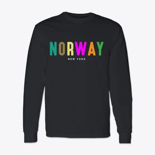 Norway New York Color Pop Classic Long Sleeve T-Shirt